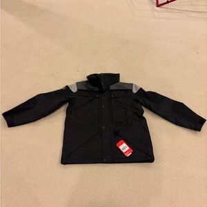 Black north face heli jacket